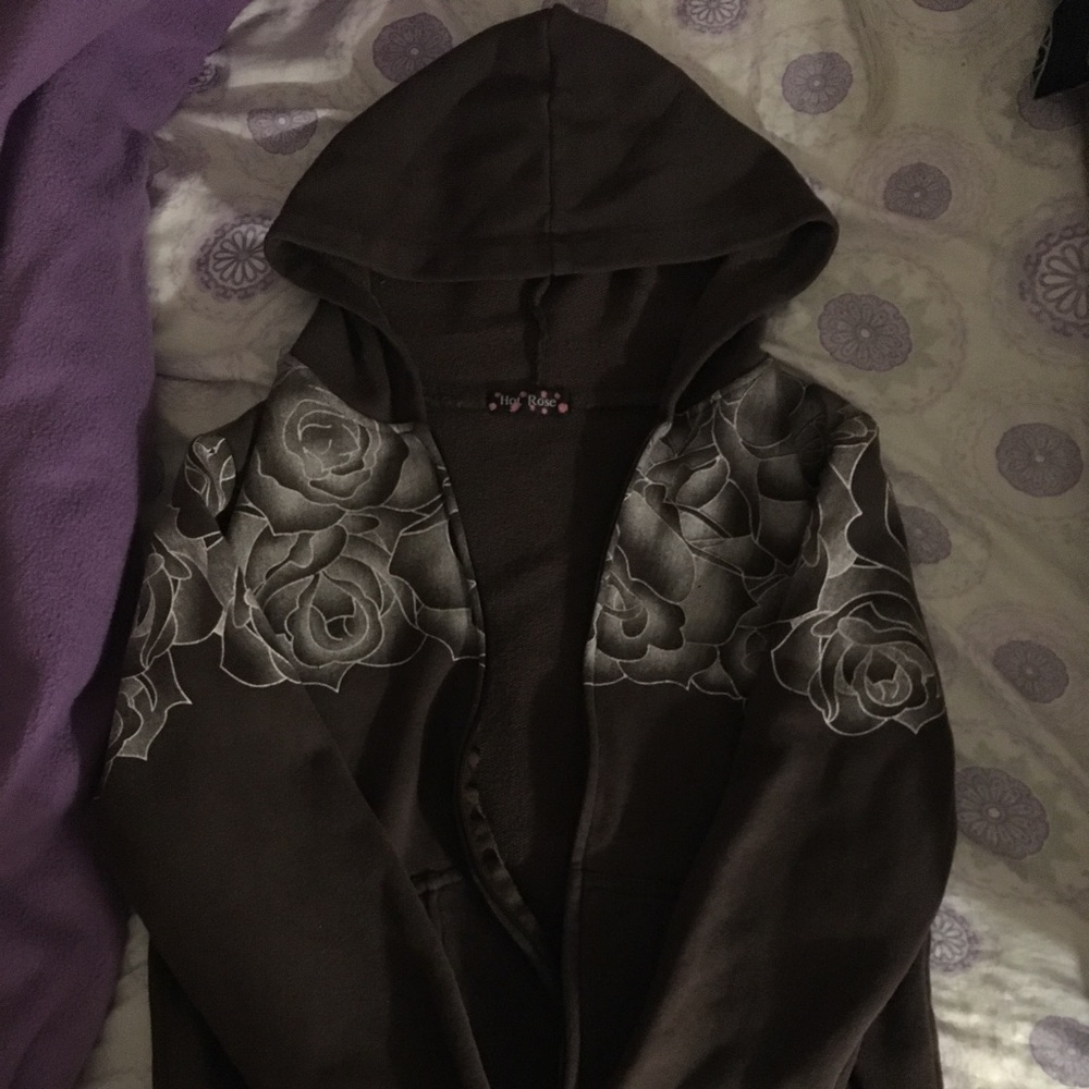 Brown hoodie
